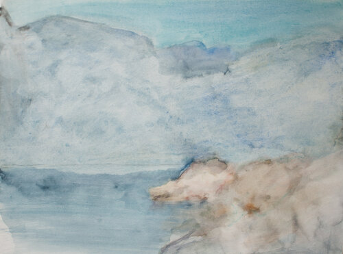 Gardasee II von Hellmut Eckstein, Werk auf Papier kaufen auf Singulart