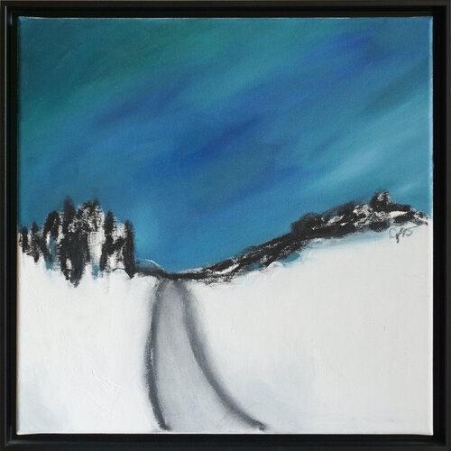 Wie Winter di Claudia Viehl, Pittura in vendita su Singulart