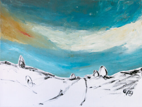 Und alles geht ... van Claudia Viehl, Schilderij te koop op Singulart