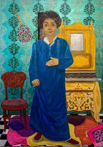 Pride of the dreamer di Hend Al-Batesh, Pittura in vendita su Singulart