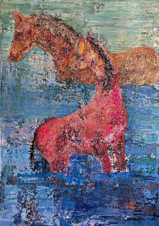 Horses: Harmony in hues Hend Al-Batesh