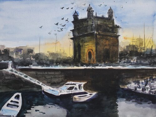 Getaway of India von Athaangart Studio, Malerei kaufen auf Singulart