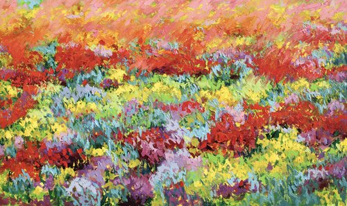 Blooming vibrance von Athaangart Studio, Malerei kaufen auf Singulart