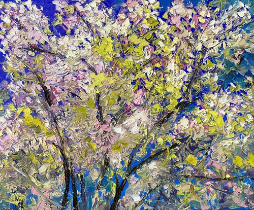 Blooming vibrance von Athaangart Studio, Malerei kaufen auf Singulart