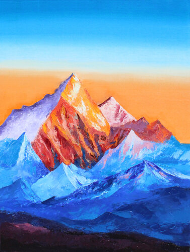 Mountain von Athaangart Studio, Malerei kaufen auf Singulart