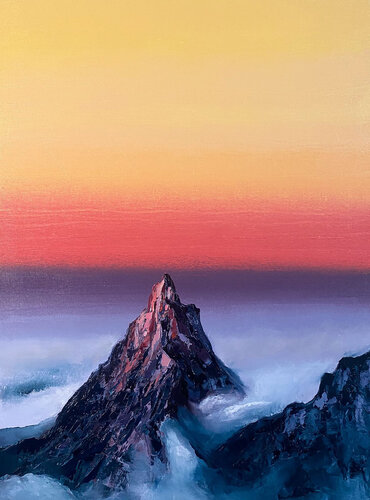 Mountain von Athaangart Studio, Malerei kaufen auf Singulart
