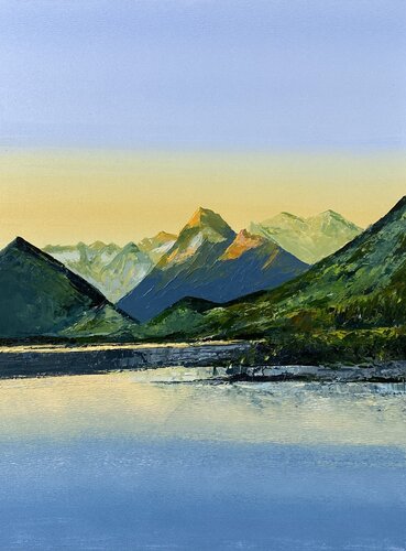 Mountain-36 von Athaangart Studio, Malerei kaufen auf Singulart