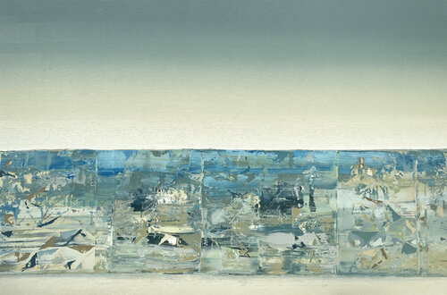 Abstract-252 Reflecting off a calm sea von Athaangart Studio, Malerei kaufen auf Singulart