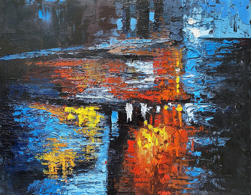Reflection by Athaangart Studio, Painting for Sale on Singulart