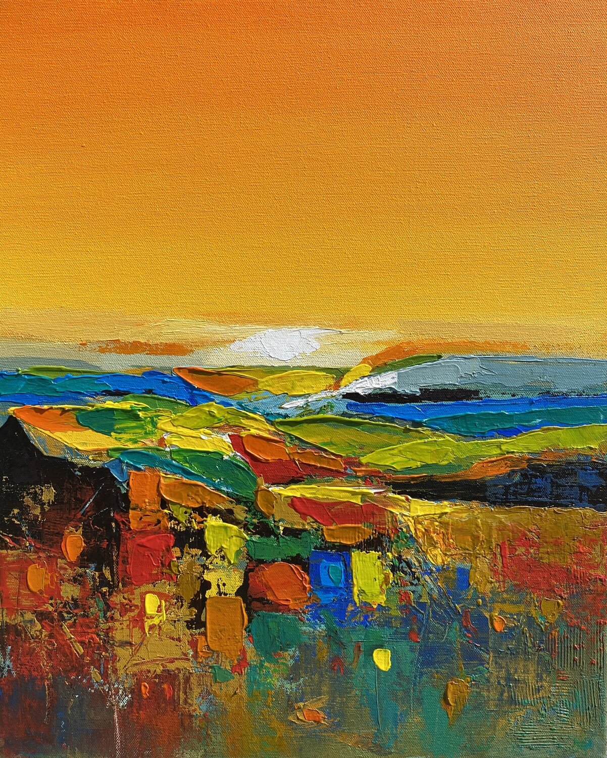 Beauty of a sunset Athaangart Studio