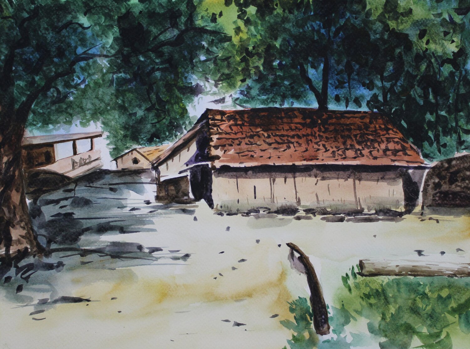 Village life Athaangart Studio