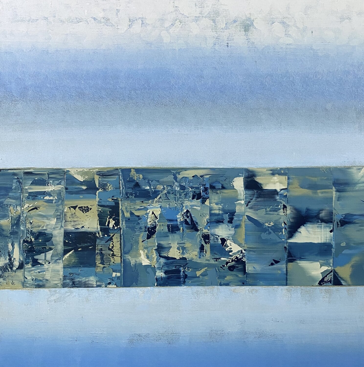 Abstract-260, Echoes of calm Athaangart Studio