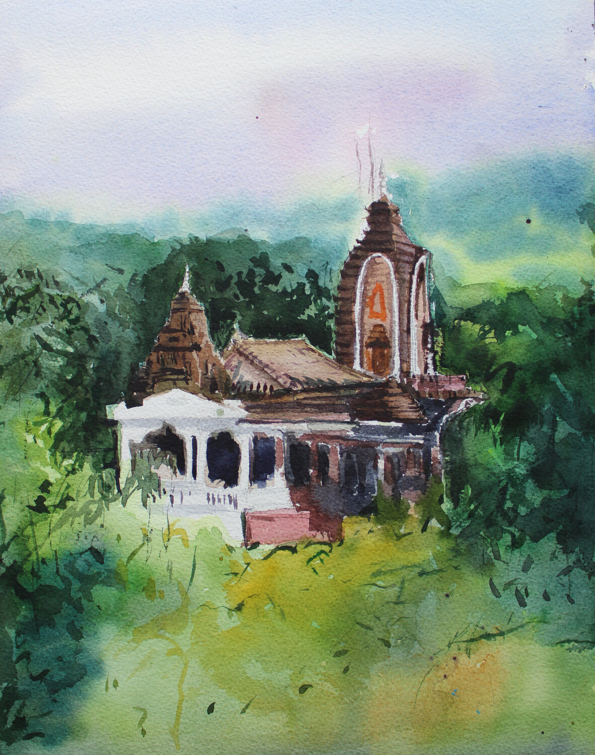 Timeless temple remains Athaangart Studio