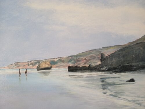 marée basse by kia kheng hoy, Painting for Sale on Singulart