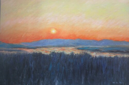 inexplorée by kia kheng hoy, Painting for Sale on Singulart