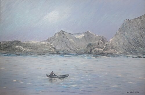 l'aventurier van kia kheng hoy, Schilderij te koop op Singulart