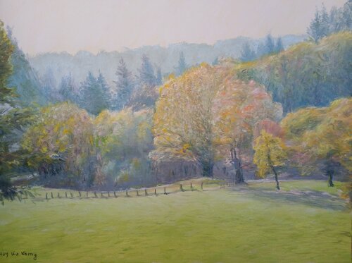 campagne de France van kia kheng hoy, Schilderij te koop op Singulart