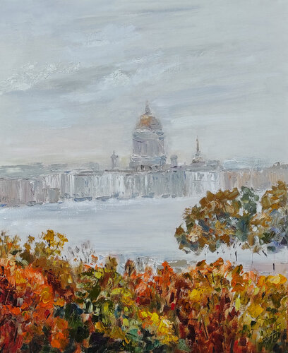 Autumn in St. Petersburg von Olga Ponomarenko, Malerei kaufen auf Singulart