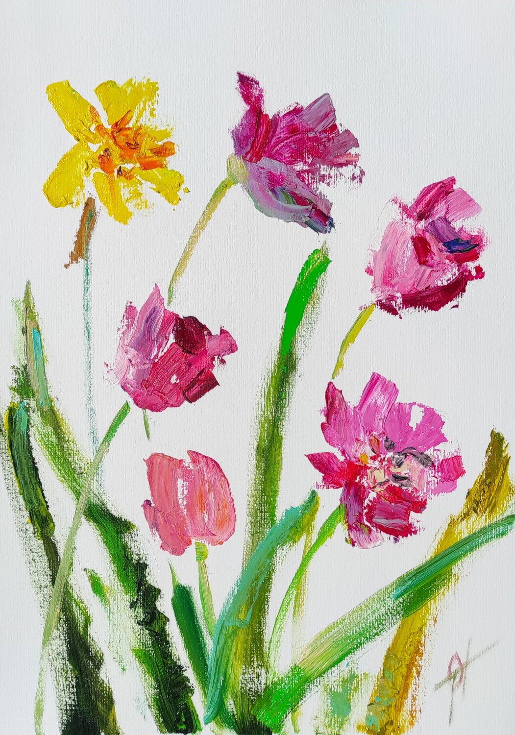 Spring flowers Olga Ponomarenko