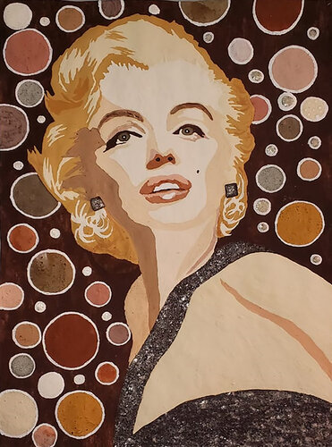 Marilyn Monroe di Luzia Sobreiro, Pittura in vendita su Singulart