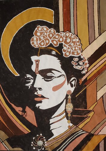 Frida Kalo van Luzia Sobreiro, Schilderij te koop op Singulart