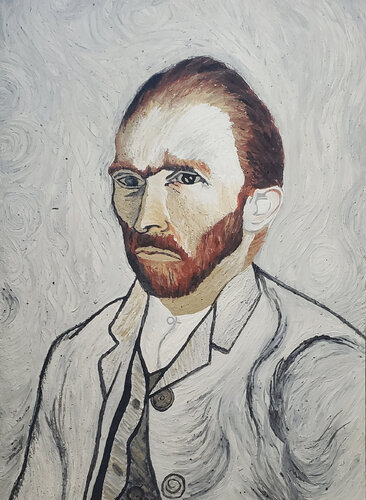 Van Gogh van Luzia Sobreiro, Schilderij te koop op Singulart