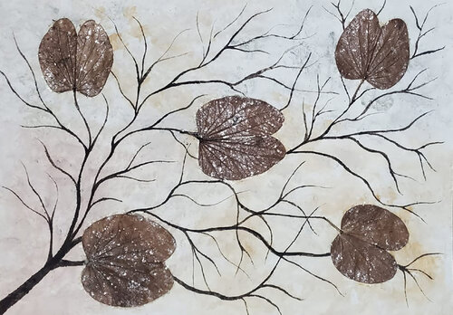 Folhas 1 di Luzia Sobreiro, Pittura in vendita su Singulart