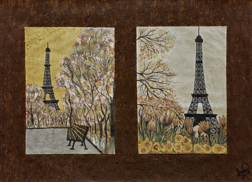 Paris di Luzia Sobreiro, Pittura in vendita su Singulart
