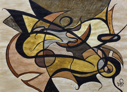 Abstrato 15 van Luzia Sobreiro, Schilderij te koop op Singulart