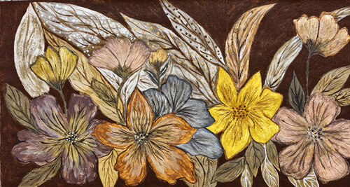 Minhas Flores van Luzia Sobreiro, Schilderij te koop op Singulart
