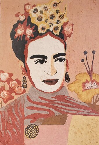 Frida Kalo 5 by Luzia Sobreiro, Painting for Sale on Singulart