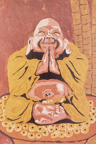 Buda 1 von Luzia Sobreiro, Malerei kaufen auf Singulart