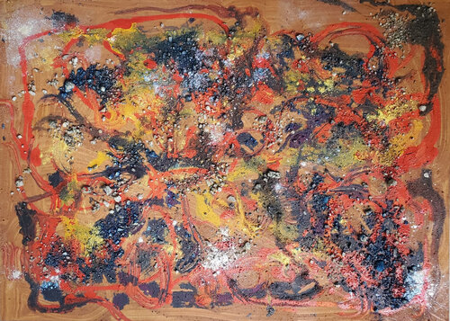 Abstrato 02 von Luzia Sobreiro, Malerei kaufen auf Singulart