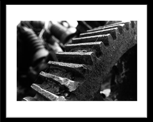 Steel structure - side H by Eric Chabot, Photography for Sale on Singulart