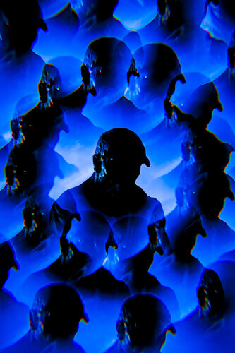 Le penseur electrique van Camille Brunelet, Fotografie te koop op Singulart