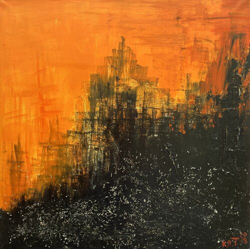 Metropolis Alias Moloch by Kasia Turajczyk, Painting for Sale on Singulart