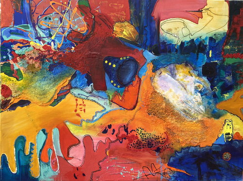 Chaos No. 3 by Kasia Turajczyk, Painting for Sale on Singulart