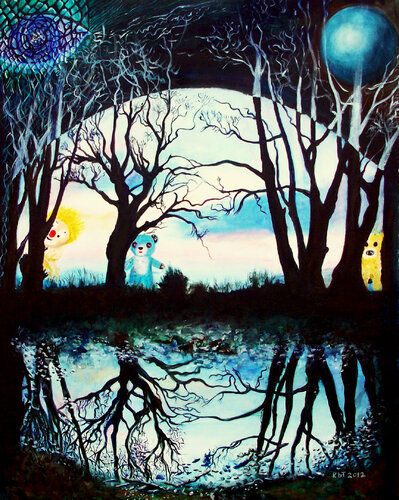 Catch me if you can by Kasia Turajczyk, Painting for Sale on Singulart