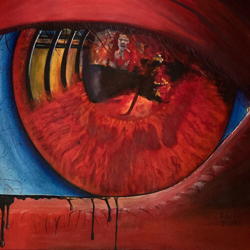 In the Eye of the Beholder - Innocence Imprisoned. by Kasia Turajczyk, Painting for Sale on Singulart