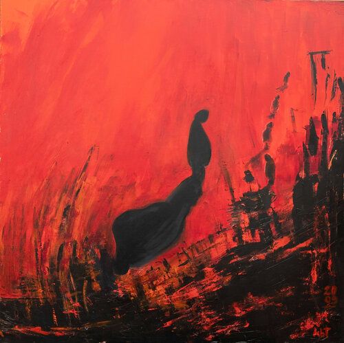 Where Are We Going? by Kasia Turajczyk, Painting for Sale on Singulart