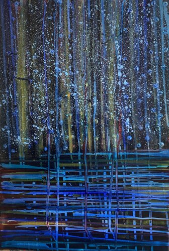 Nocturnal Sonata by Kasia Turajczyk, Painting for Sale on Singulart