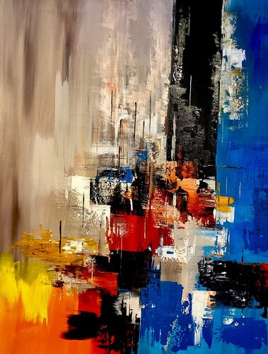 The city van Ayyad Ayyad, Schilderij te koop op Singulart
