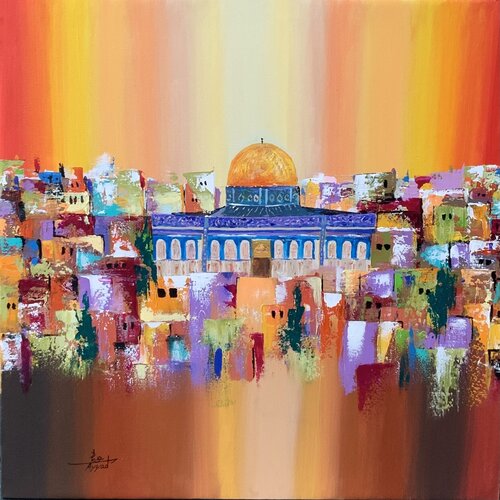 Hues of Jerusalem van Ayyad Ayyad, Schilderij te koop op Singulart