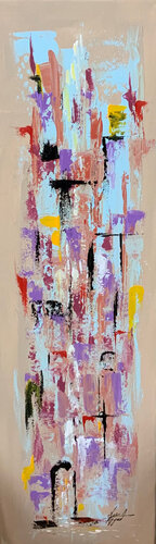 City rhythm di Ayyad Ayyad, Pittura in vendita su Singulart