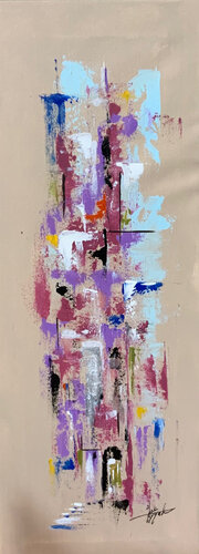 City spectrums van Ayyad Ayyad, Schilderij te koop op Singulart