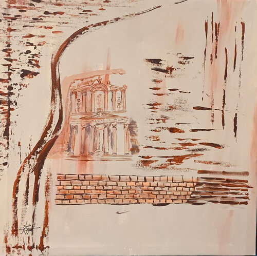 Essence of the past van Ayyad Ayyad, Schilderij te koop op Singulart
