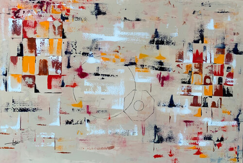 Fragments of Time van Ayyad Ayyad, Schilderij te koop op Singulart