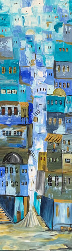 Alleys of memory van Ayyad Ayyad, Schilderij te koop op Singulart