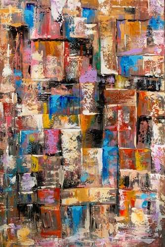Colors of emotions van Ayyad Ayyad, Schilderij te koop op Singulart