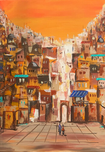 Gates of tales van Ayyad Ayyad, Schilderij te koop op Singulart